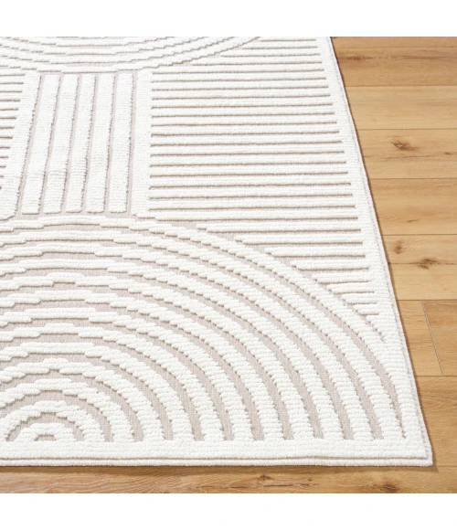 Livabliss Lyna Beige LYA-2353 3 ft. 3 in. X 5 ft. Rect. Rug