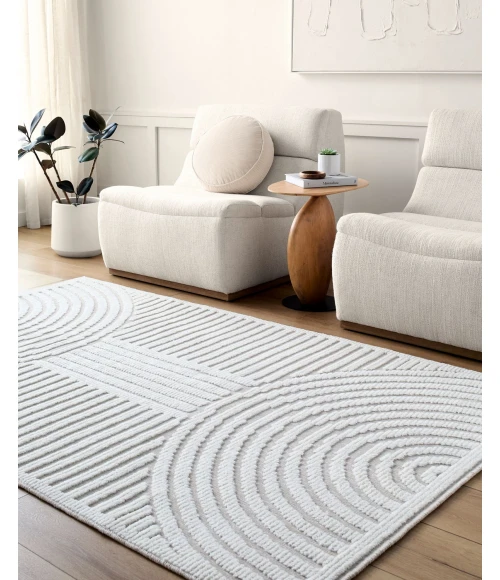 Livabliss Lyna Beige LYA-2353 3 ft. 3 in. X 5 ft. Rect. Rug