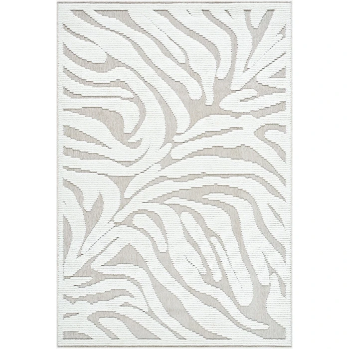 Livabliss Lyna Beige LYA-2354 5 ft. X 7 ft. 2 in. Rect. Rug