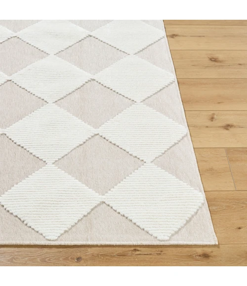 Livabliss Lyna Beige LYA-2357 2 ft. X 2 ft. 10 in. Rect. Rug