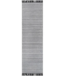 Surya Lily LYI2303 Black Charcoal Area Rug 2 ft. 6 in. X 8 ft. Runner