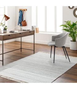 Surya Lily LYI2305 Beige Ice Blue Area Rug 8 ft. X 10 ft. Rectangle