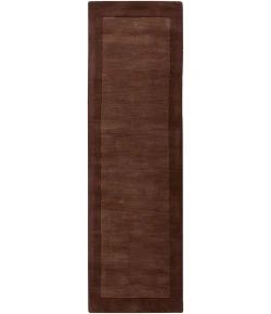 Livabliss Mystique M294 Dark Brown Area Rug 2 ft. 6 in. X 8 ft. Runner