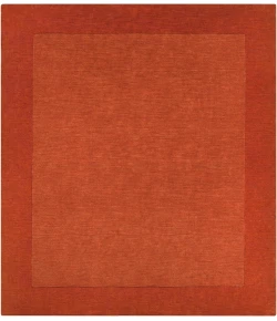 Livabliss Mystique M300 Burnt Orange Area Rug 6 ft. Square