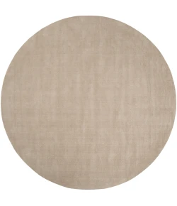 Livabliss Mystique M335 Taupe Area Rug 8 ft. Round
