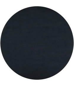 Livabliss Mystique M340 Charcoal Area Rug 6 ft. Round
