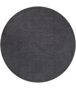 Livabliss Mystique M341 Charcoal Area Rug 6 ft. Round