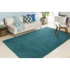Livabliss Mystique M5330 Teal Area Rug 6 ft. Round