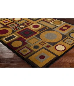 Livabliss Marash MAH4613 Dark Red Tan Area Rug 9 ft. 3 in. X 12 ft. 6 in. Rectangle