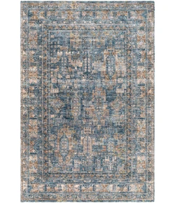 Livabliss Mirabel MBE2301 Navy Denim Area Rug 5 ft. 3 in. Round