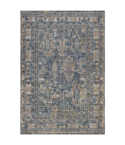 Livabliss Mirabel MBE2301 Navy Denim Area Rug 2 ft. X 3 ft. Rectangle