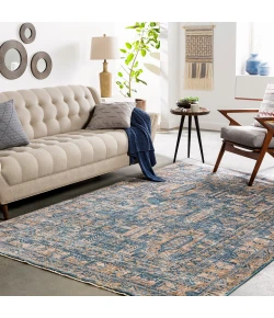 Livabliss Mirabel MBE2301 Navy Denim Area Rug 2 ft. X 3 ft. Rectangle