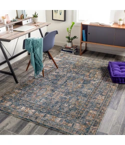 Livabliss Mirabel MBE2301 Dark Blue Denim Area Rug 9 ft. 10 in. X 15 ft. 1 in. Rectangle