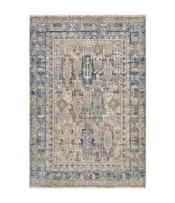 Livabliss Mirabel MBE2302 Navy Denim Area Rug 7 ft. 10 in. X 10 ft. 3 in. Rectangle