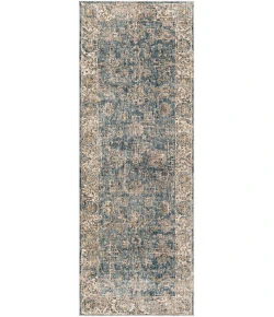 Livabliss Mirabel MBE2305 Teal Pale Blue Area Rug 2 ft. 7 in. X 10 ft. Runner