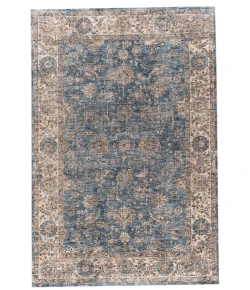 Livabliss Mirabel MBE2305 Teal Pale Blue Area Rug 6 ft. 7 in. X 9 ft. 6 in. Rectangle