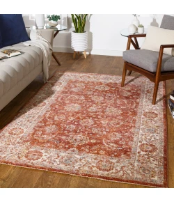 Livabliss Mirabel MBE2307 Burnt Orange Rose Area Rug 12 ft. X 15 ft. Rectangle