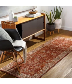 Livabliss Mirabel MBE2307 Brick Red Dusty Pink Area Rug 2 ft. 7 in. X 10 ft. Runner