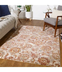 Livabliss Mirabel MBE2315 Teal Rust Area Rug 10 ft. X 14 ft. Rectangle