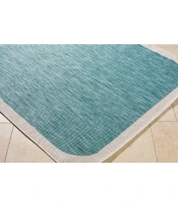 Livabliss Miami Beach Aqua MBH-2303 2 ft. 4 in. X 3 ft. 9 in. Rect. Rug