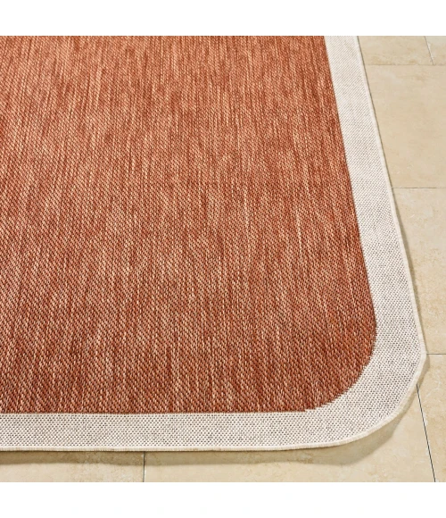 Livabliss Miami Beach Burnt Orange MBH-2305 2 ft. 4 in. X 3 ft. 9 in. Rect. Rug