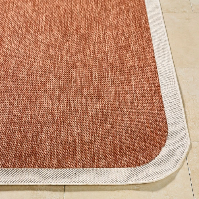 Livabliss Miami Beach Burnt Orange MBH-2305 2 ft. 4 in. X 3 ft. 9 in. Rect. Rug