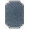 Livabliss Miami Beach Blue MBH-2308 7 ft. 10 in. X 10 ft. Rect. Rug