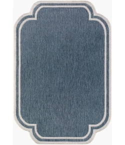 Livabliss Miami Beach Blue MBH-2308 7 ft. 10 in. X 10 ft. Rect. Rug