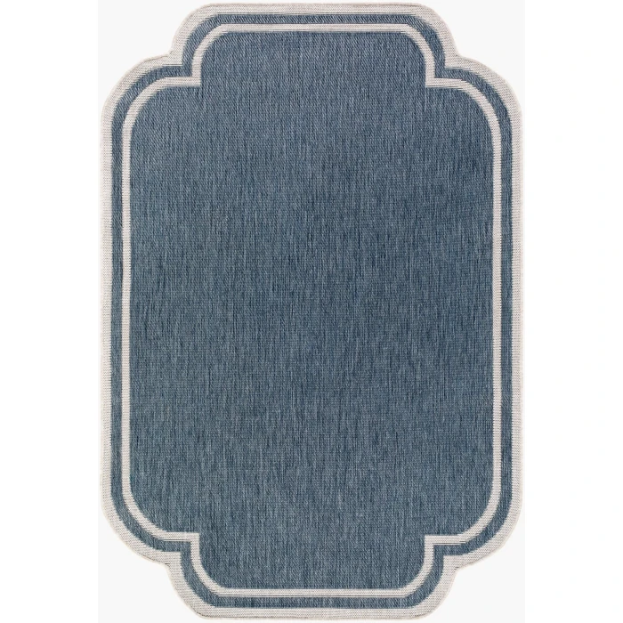 Livabliss Miami Beach Blue MBH-2308 7 ft. 10 in. X 10 ft. Rect. Rug