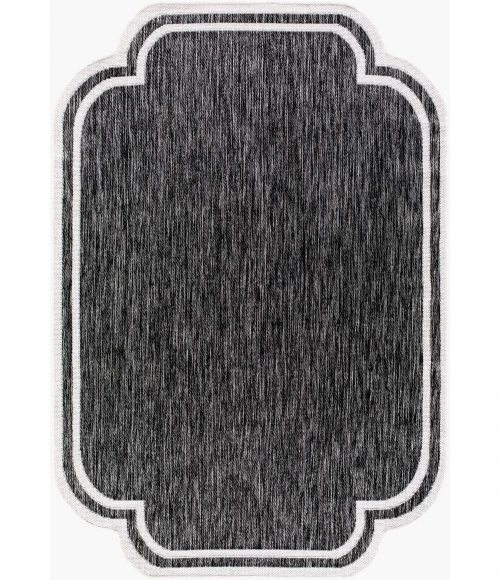 Livabliss Miami Beach Black MBH-2309 7 ft. 10 in. X 10 ft. Rect. Rug