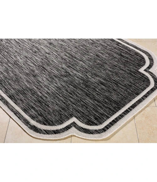 Livabliss Miami Beach Black MBH-2309 7 ft. 10 in. X 10 ft. Rect. Rug
