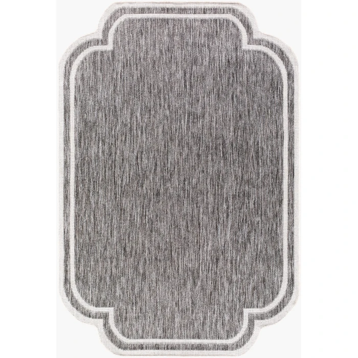 Livabliss Miami Beach Charcoal MBH-2310 6 ft. 7 in. X 9 ft. Rect. Rug