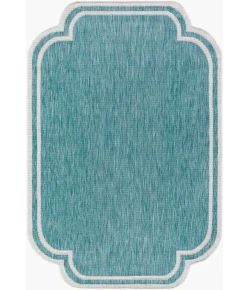 Livabliss Miami Beach Aqua MBH-2311 2 ft. 4 in. X 3 ft. 9 in. Rect. Rug