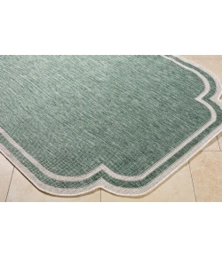 Livabliss Miami Beach Medium Green MBH-2312 2 ft. 4 in. X 3 ft. 9 in. Rect. Rug