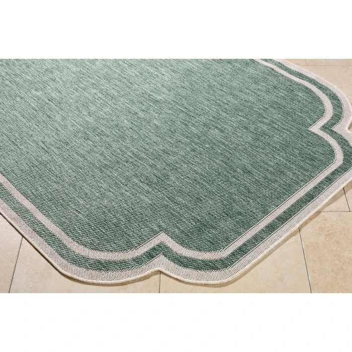 Livabliss Miami Beach Medium Green MBH-2312 2 ft. 4 in. X 3 ft. 9 in. Rect. Rug