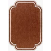 Livabliss Miami Beach Burnt Orange MBH-2313 7 ft. 10 in. X 10 ft. Rect. Rug