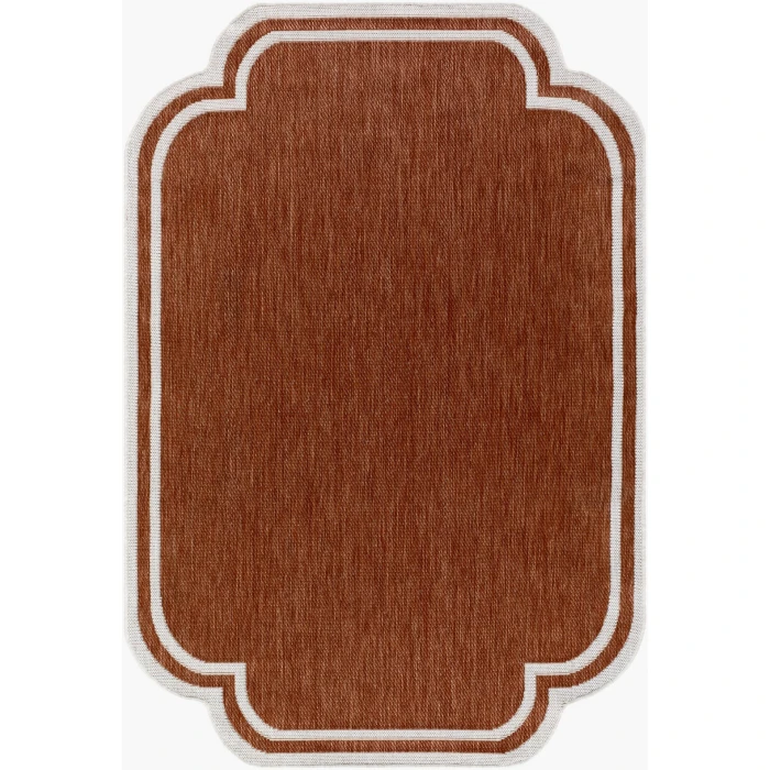 Livabliss Miami Beach Burnt Orange MBH-2313 2 ft. 4 in. X 3 ft. 9 in. Rect. Rug