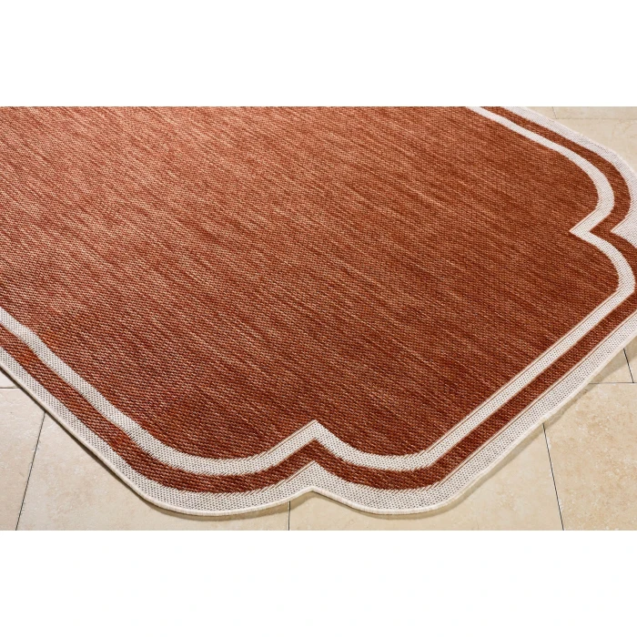 Livabliss Miami Beach Burnt Orange MBH-2313 2 ft. 4 in. X 3 ft. 9 in. Rect. Rug