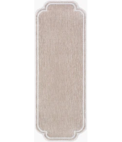 Livabliss Miami Beach Tan MBH-2314 2 ft. 7 in. X 7 ft. 3 in. Rect. Rug