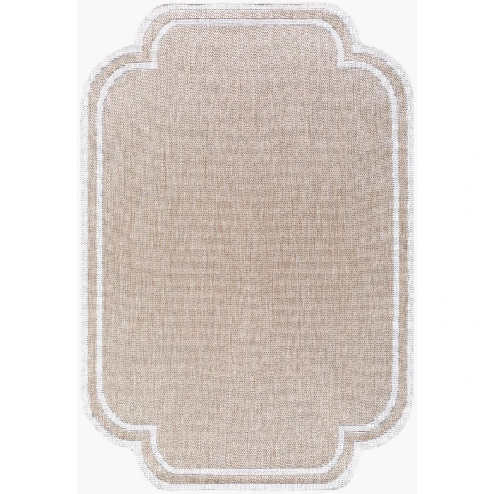 Livabliss Miami Beach Tan MBH-2314 6 ft. 7 in. X 9 ft. Rect. Rug