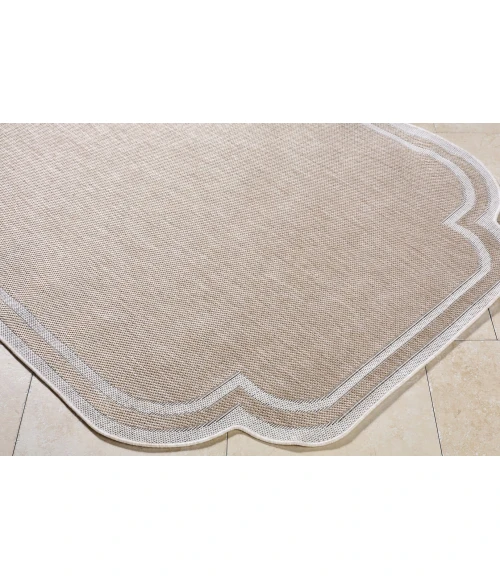Livabliss Miami Beach Tan MBH-2314 7 ft. 10 in. X 10 ft. Rect. Rug
