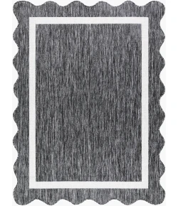 Livabliss Miami Beach Black MBH-2319 5 ft. 3 in. X 7 ft. Rect. Rug