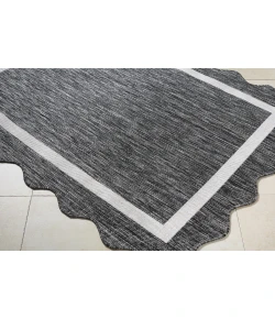 Livabliss Miami Beach Black MBH-2319 5 ft. 3 in. X 7 ft. Rect. Rug