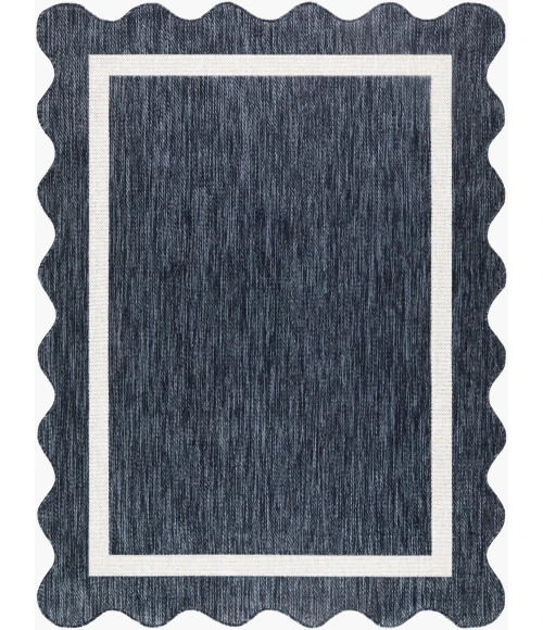Livabliss Miami Beach Dark Blue MBH-2320 2 ft. 4 in. X 3 ft. 9 in. Rect. Rug