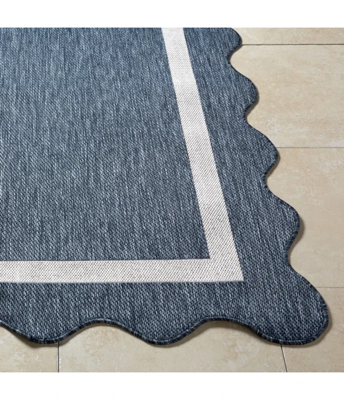 Livabliss Miami Beach Dark Blue MBH-2320 2 ft. 4 in. X 3 ft. 9 in. Rect. Rug