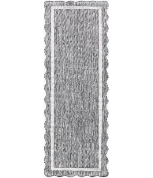 Livabliss Miami Beach Charcoal MBH-2322 2 ft. 7 in. X 7 ft. 3 in. Rect. Rug