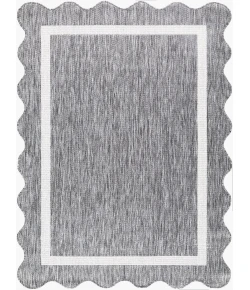 Livabliss Miami Beach Charcoal MBH-2322 6 ft. 7 in. X 9 ft. Rect. Rug
