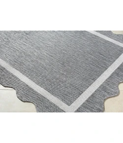 Livabliss Miami Beach Charcoal MBH-2322 6 ft. 7 in. X 9 ft. Rect. Rug
