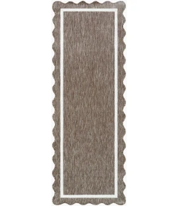 Livabliss Miami Beach Dark Brown MBH-2323 2 ft. 7 in. X 7 ft. 3 in. Rect. Rug