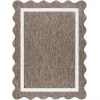 Livabliss Miami Beach Dark Brown MBH-2323 5 ft. 3 in. X 7 ft. Rect. Rug